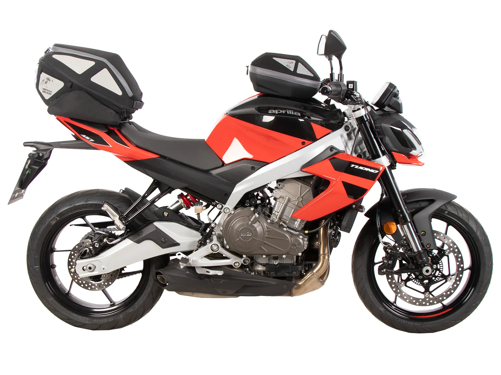 Sport rack fixed black for Aprilia Tuono 457 (2025-)