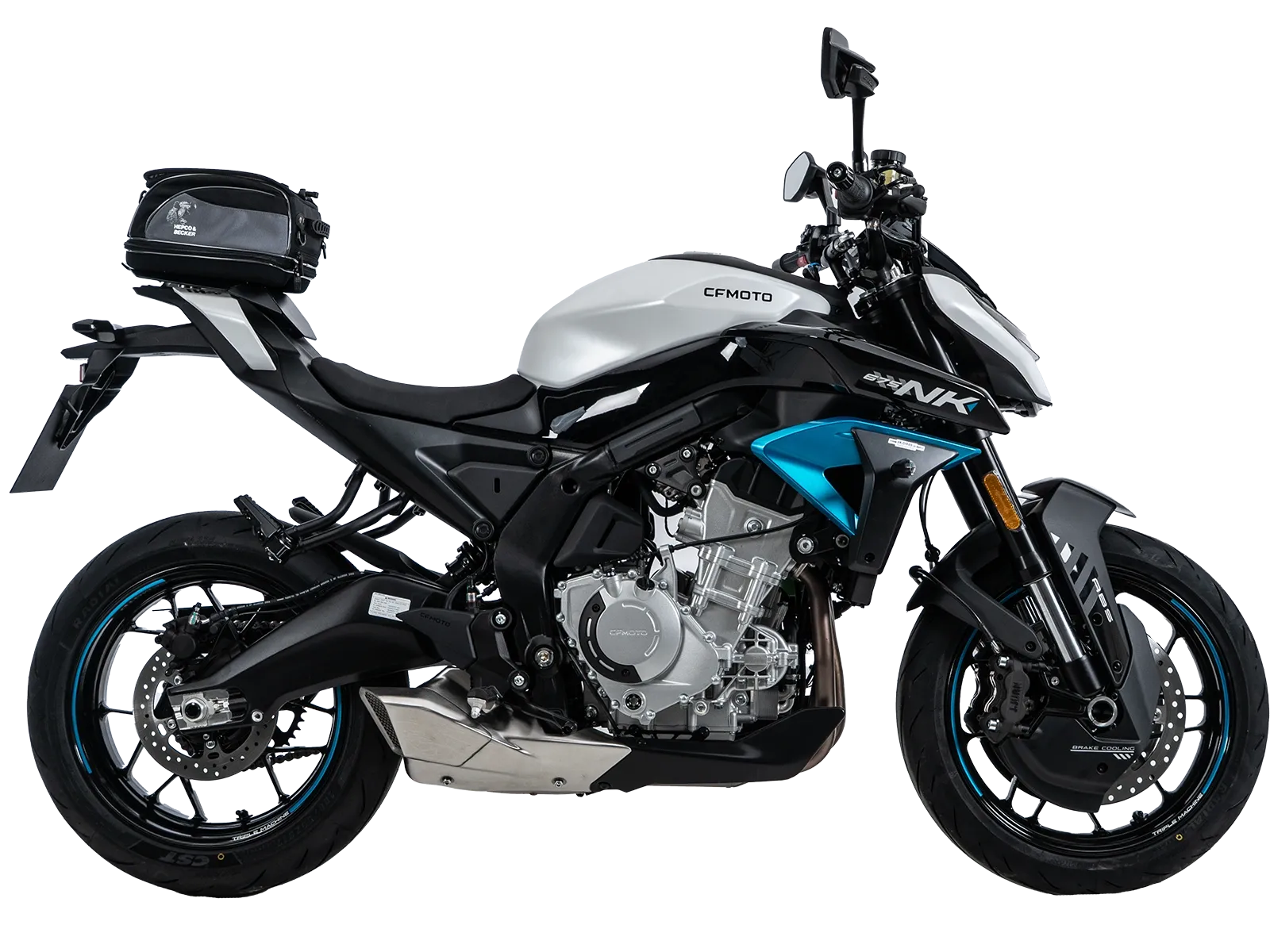 Sport rack black for CF MOTO 675 NK (2025-)
