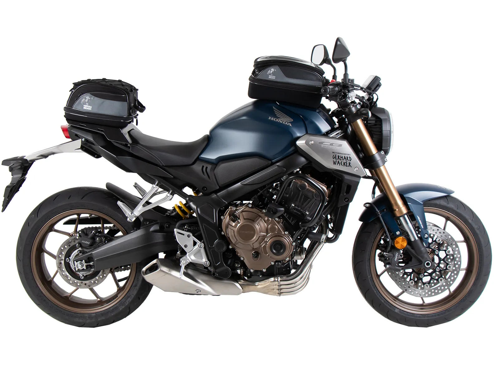Sport rack black for Honda CB 650 R (2021-2023)