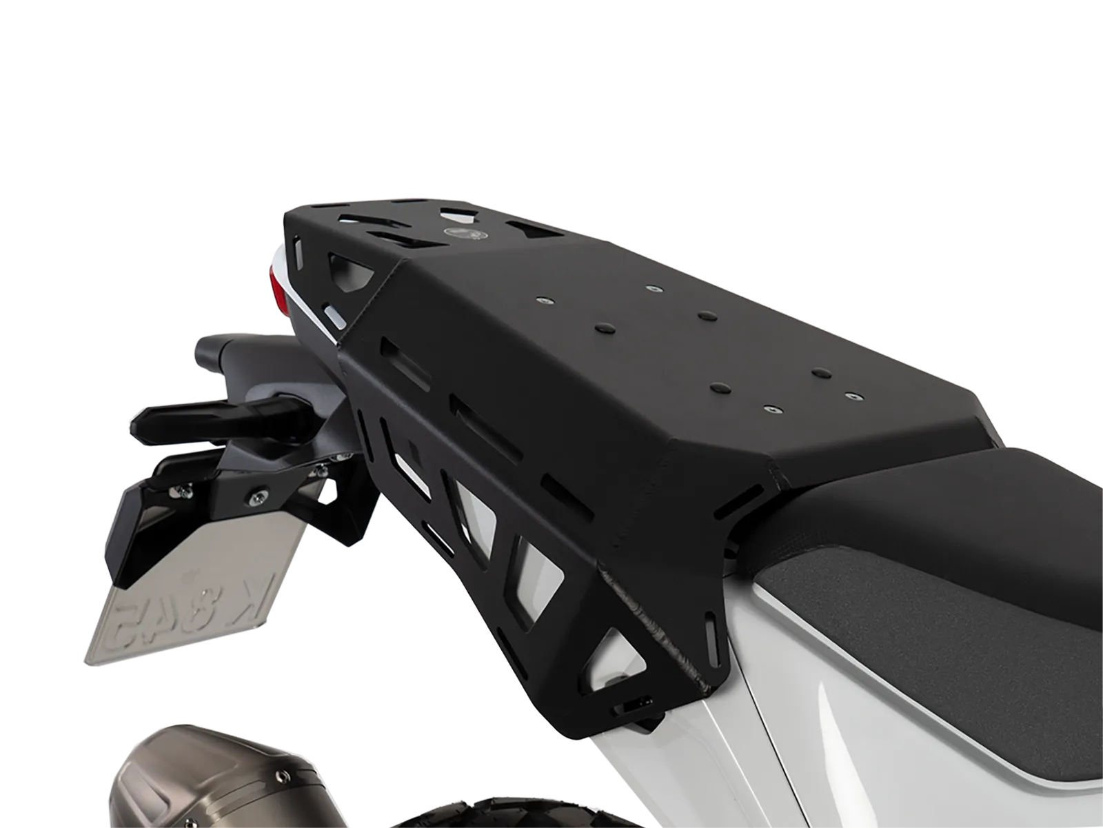 Luggage Guard Spacers, Black, for Kawasaki KLE 500 / SE (2026-)