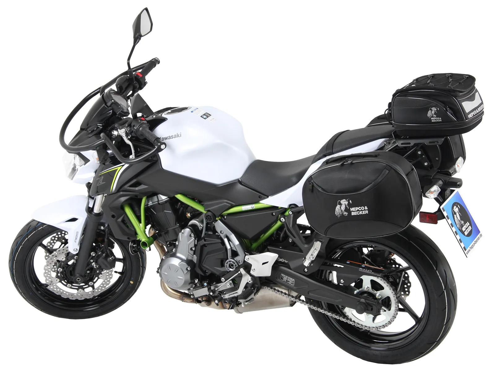 Smartrack rear carrier black for Kawasaki Z 650 (2017-)