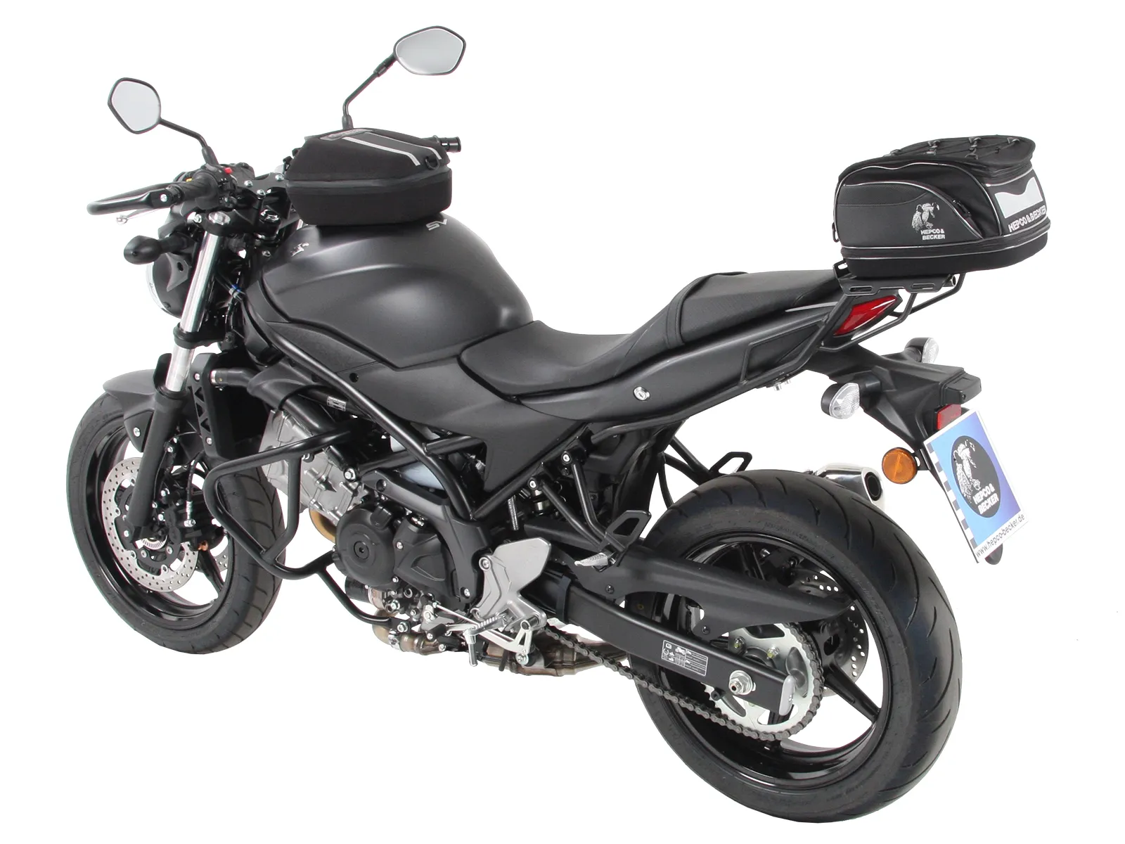 Smartrack rear carrier black for Suzuki SV 650 (2016-)