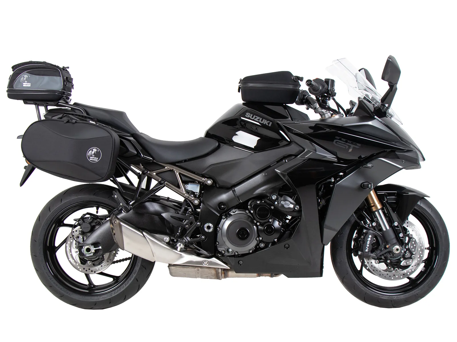 Smartrack rear carrier black for Suzuki GSX-S 1000 GT / Travel Edition (2022-)