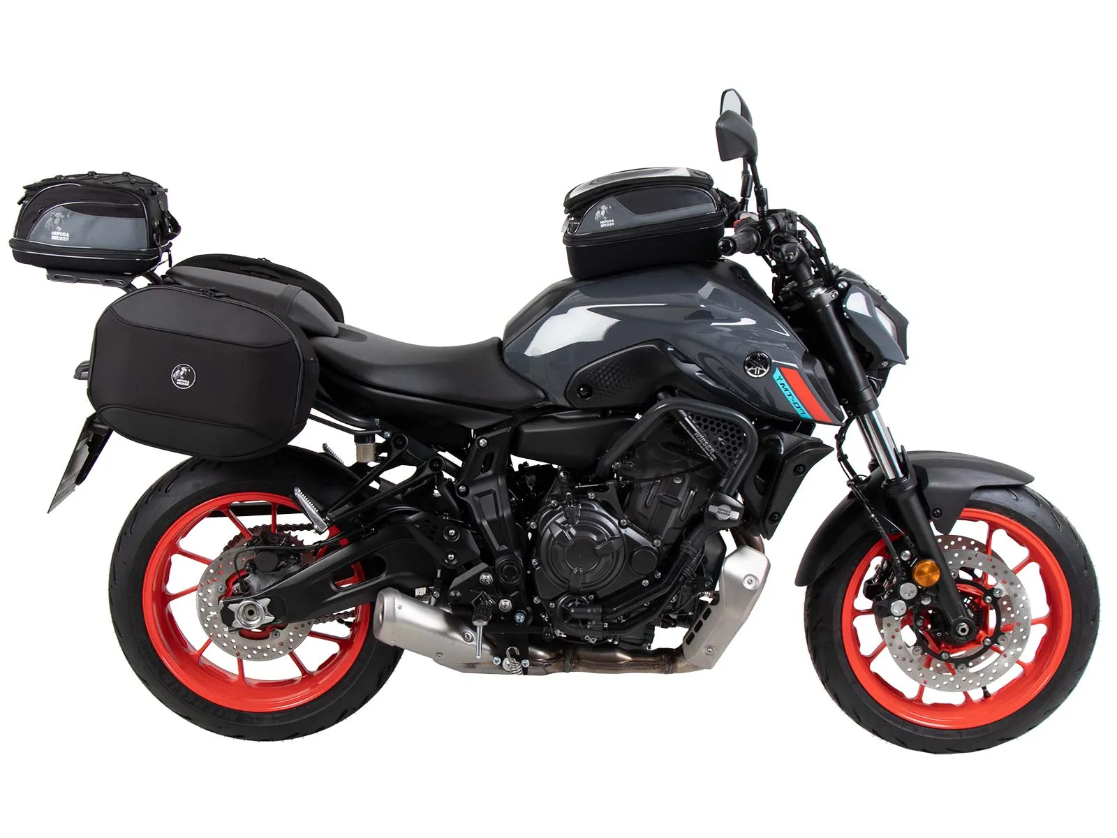 Smartrack rear carrier black for Yamaha MT-07 (2021-2024)