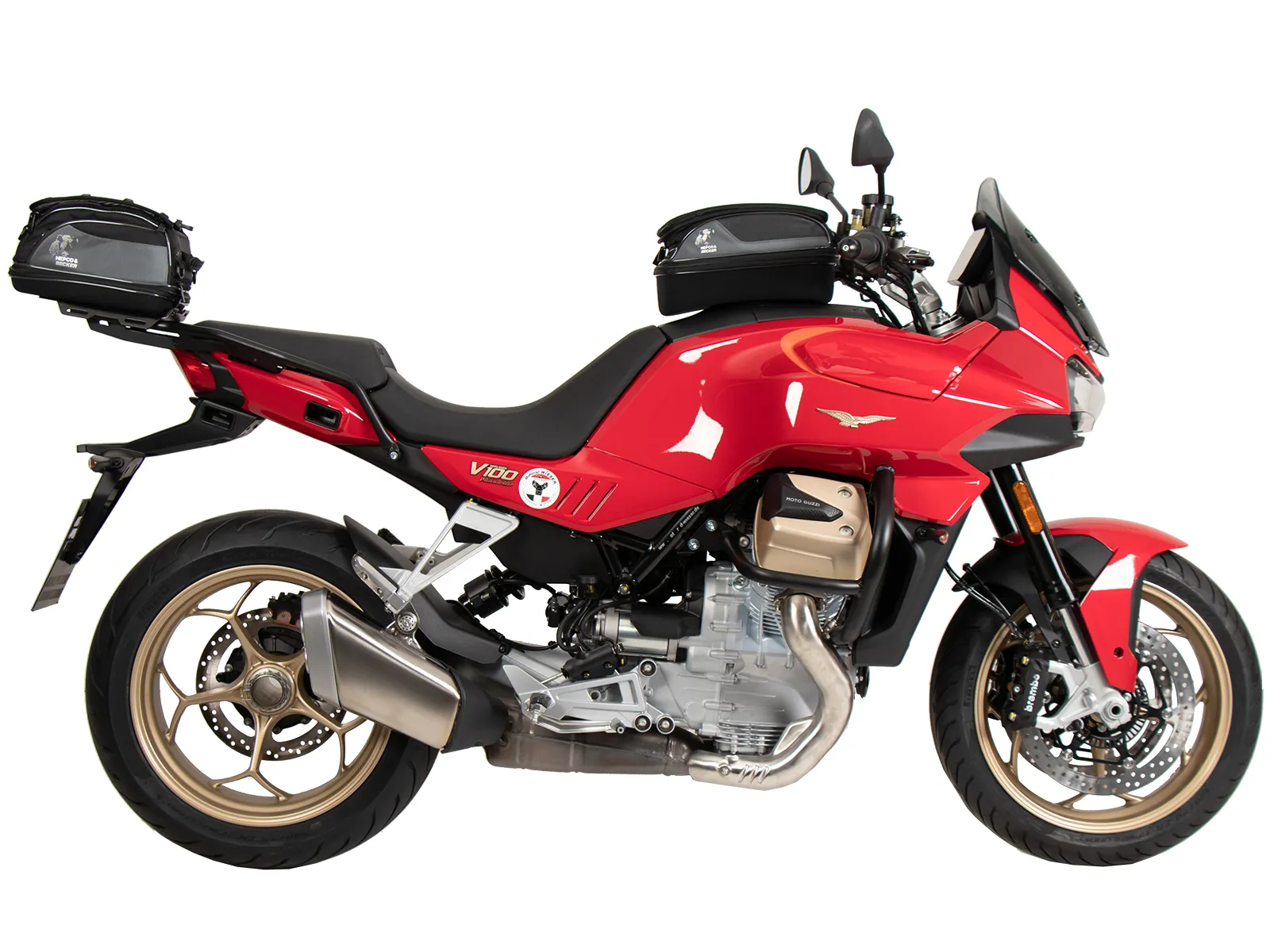 Smartrack rear carrier black for Moto Guzzi V 100 Mandello / S (2022-)