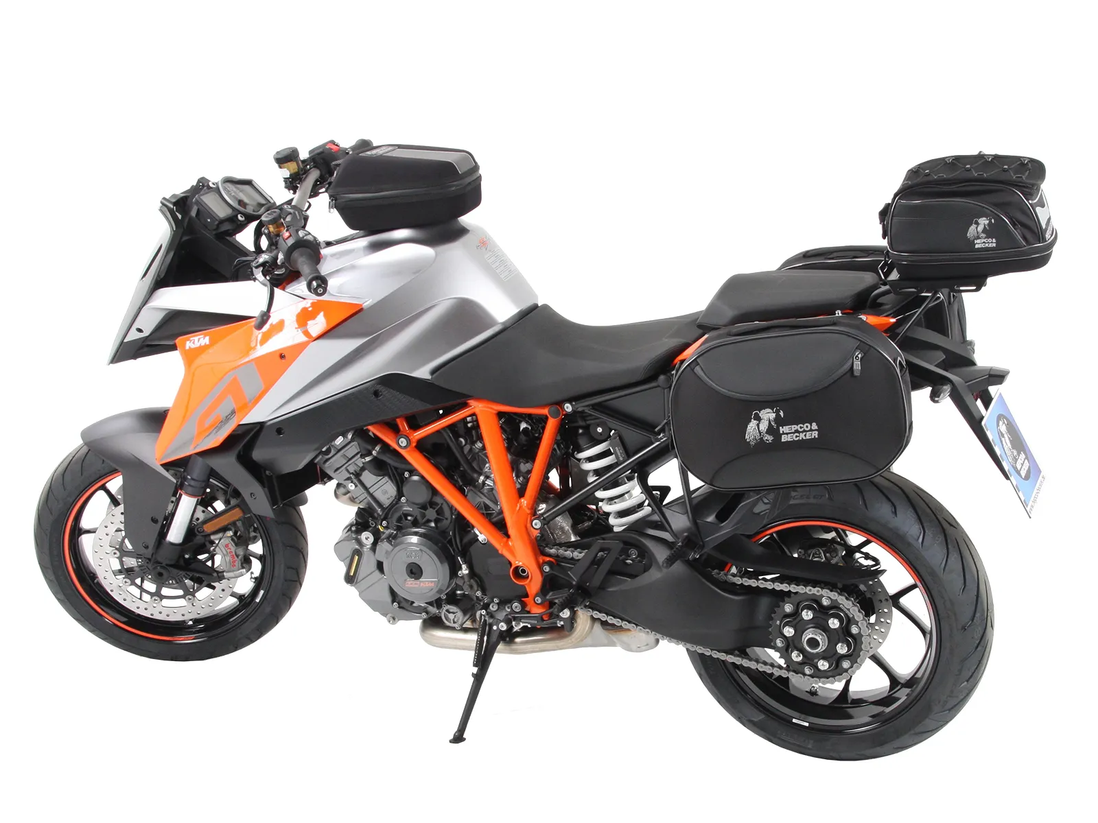 Smartrack rear carrier black for KTM 1290 Super Duke GT (2016-)