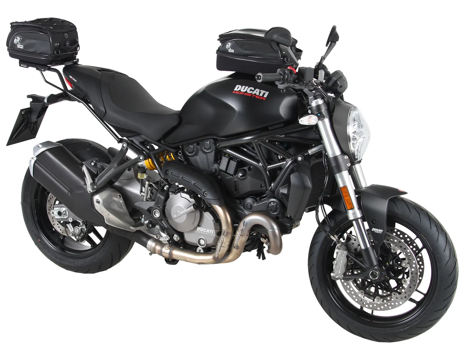 Smartrack rear carrier black for Ducati Monster 821 (2018-2020)
