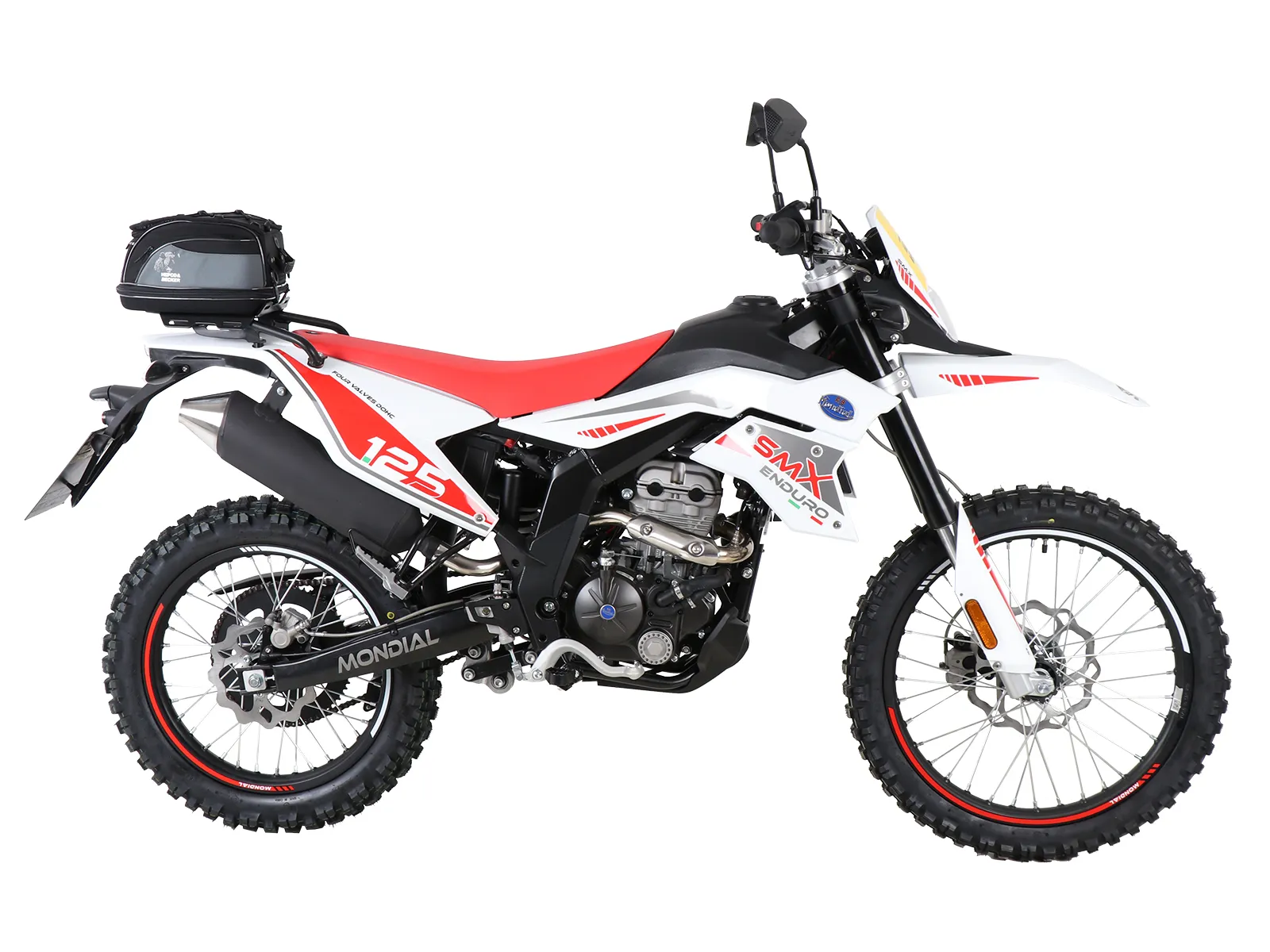 Smartrack rear carrier black for Mondial SMX 125I Enduro/Supermoto CBS (2019-2025)