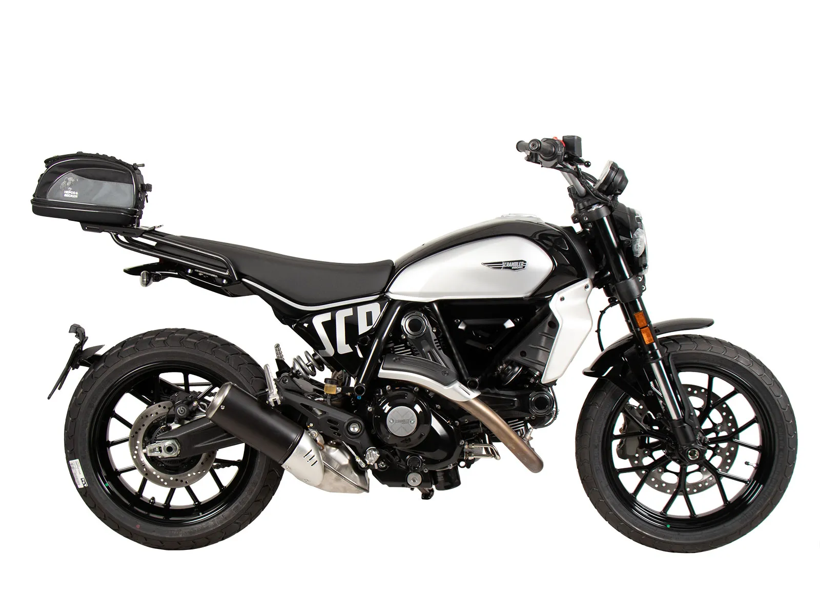 Smartrack rear carrier black for Ducati Scrambler 800 Icon / Dark (2023-)