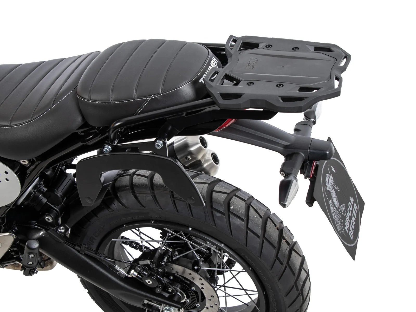 Smartrack rear carrier black for Triumph Scrambler 400 XC (2025-)