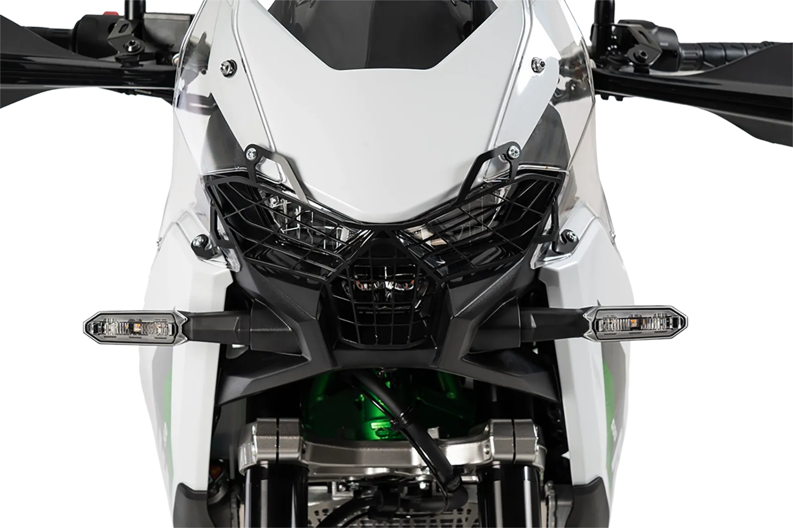 Black lamp guard for Kawasaki KLE 500 / SE (2026-)