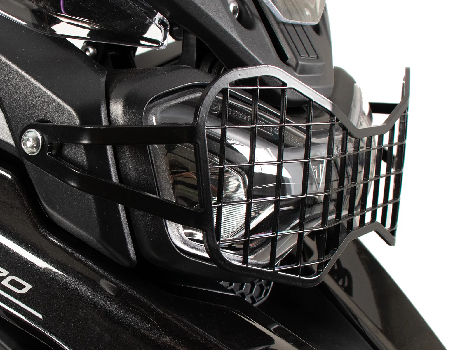 Black lamp guard for Triumph Tiger 900 Rally Pro (2024-)