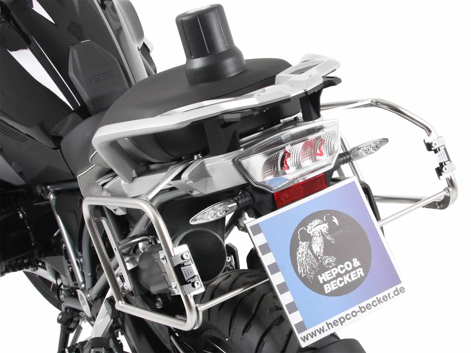 Tool box 29 x 8 cm for side case carrier Cutout/Lock-it black for BMW R 1250 GS Adventure (2019-2024)