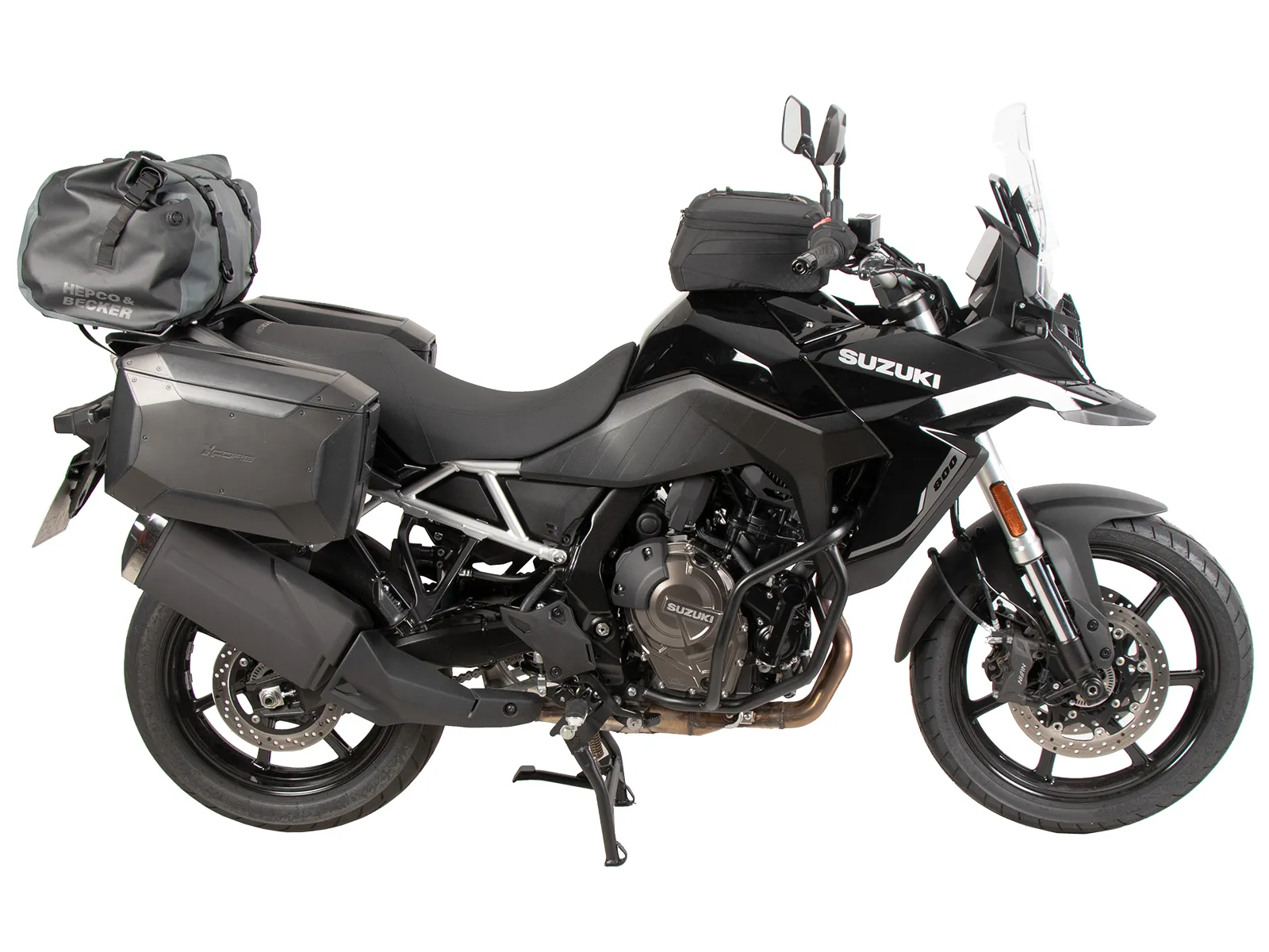 Luggage rack extension black for Suzuki V-Strom 800 (2024-)