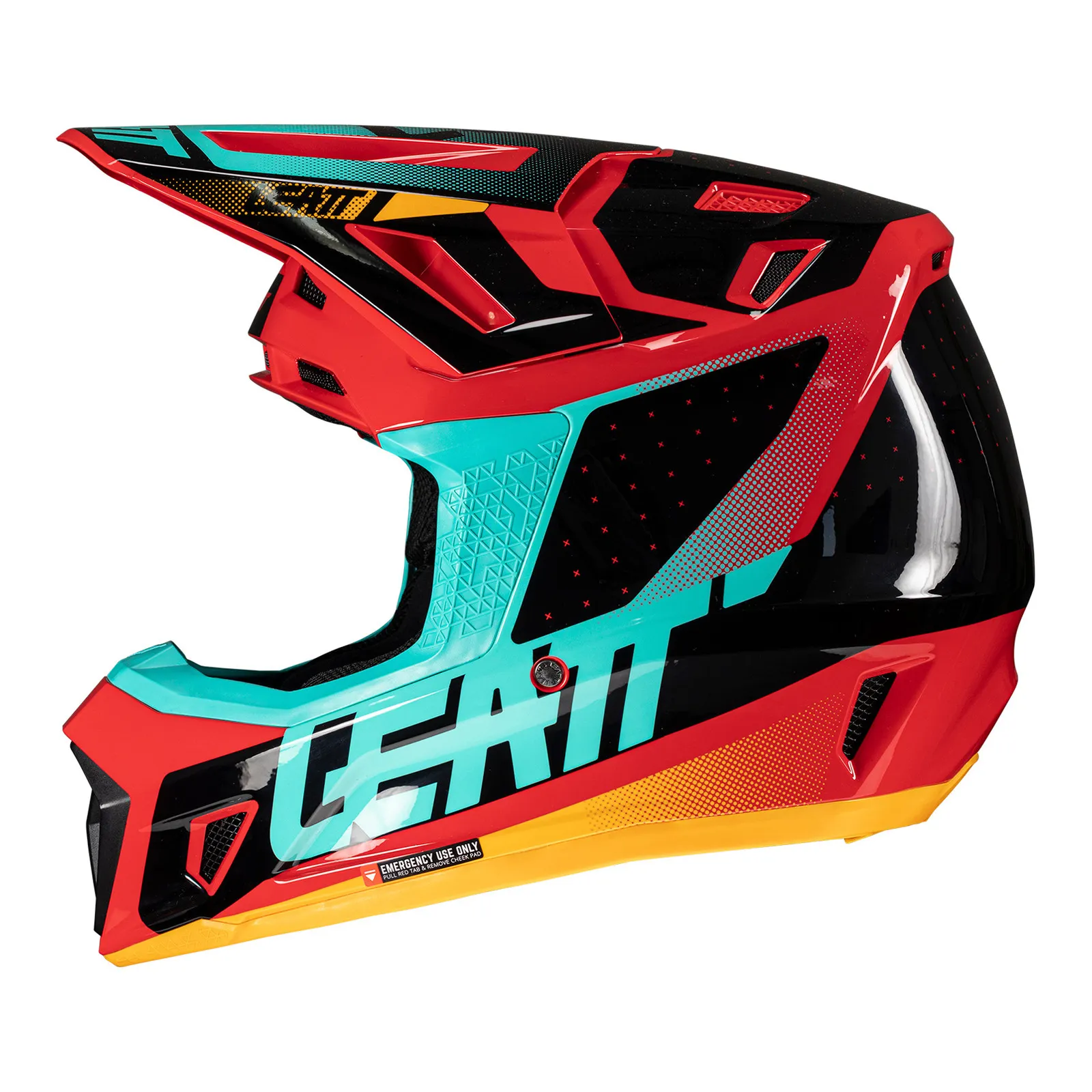 Leatt 2025 7.5 Helmet Kit - Red (S/55-56cm)