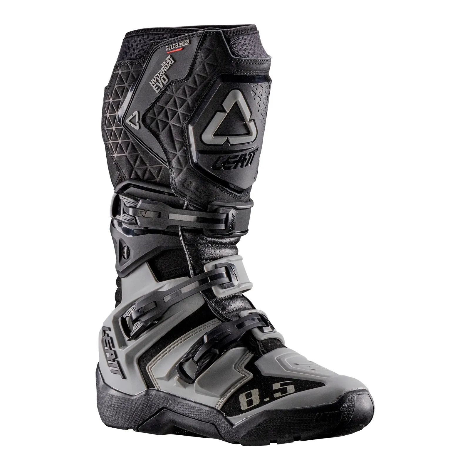 Leatt 8.5 ADV HydraDri Boot - Black - Grey (US8 UK7 EU42 CM26.5)