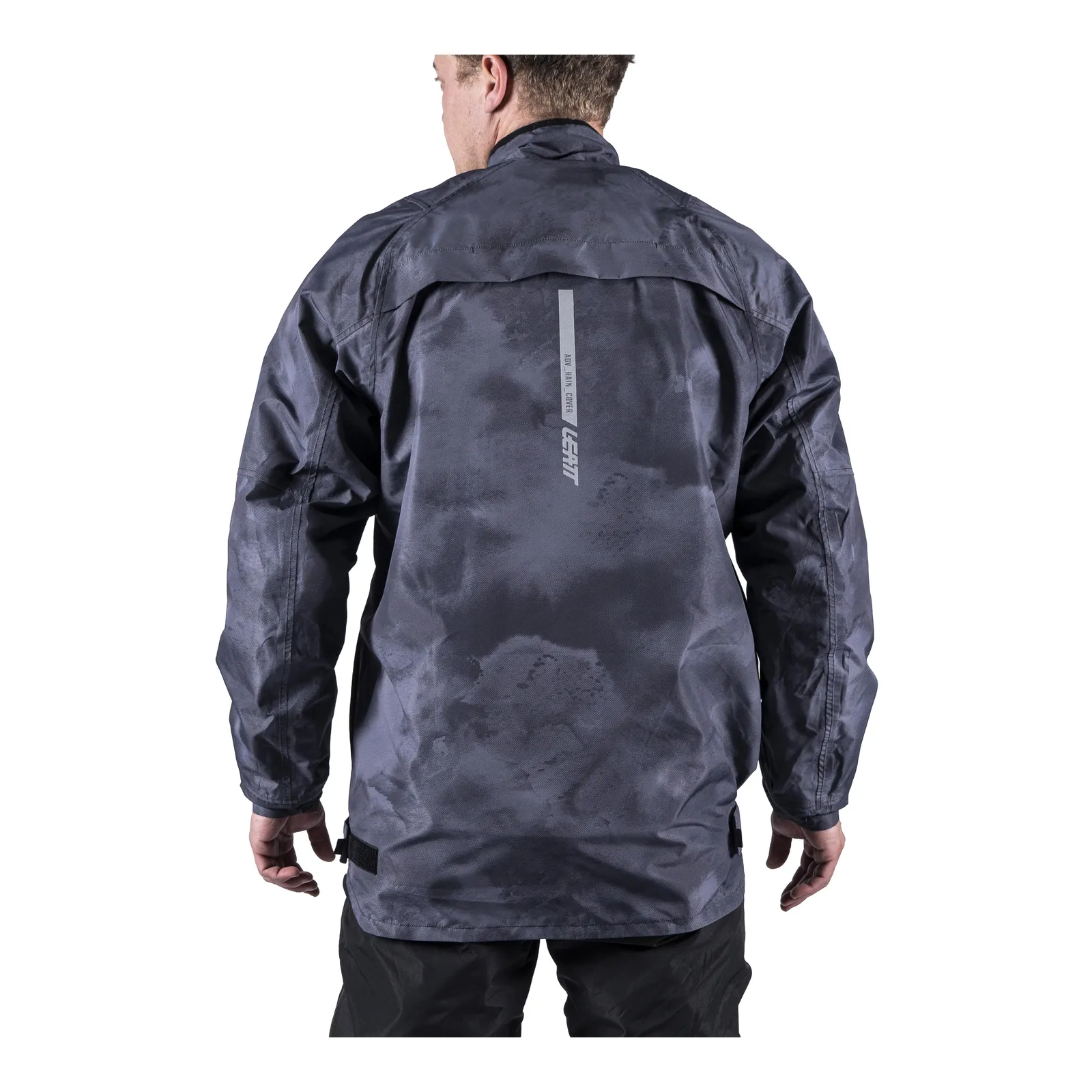 Leatt ADV Rain Cover Jacket - Camo Black / Grey (S/US38/EU48)