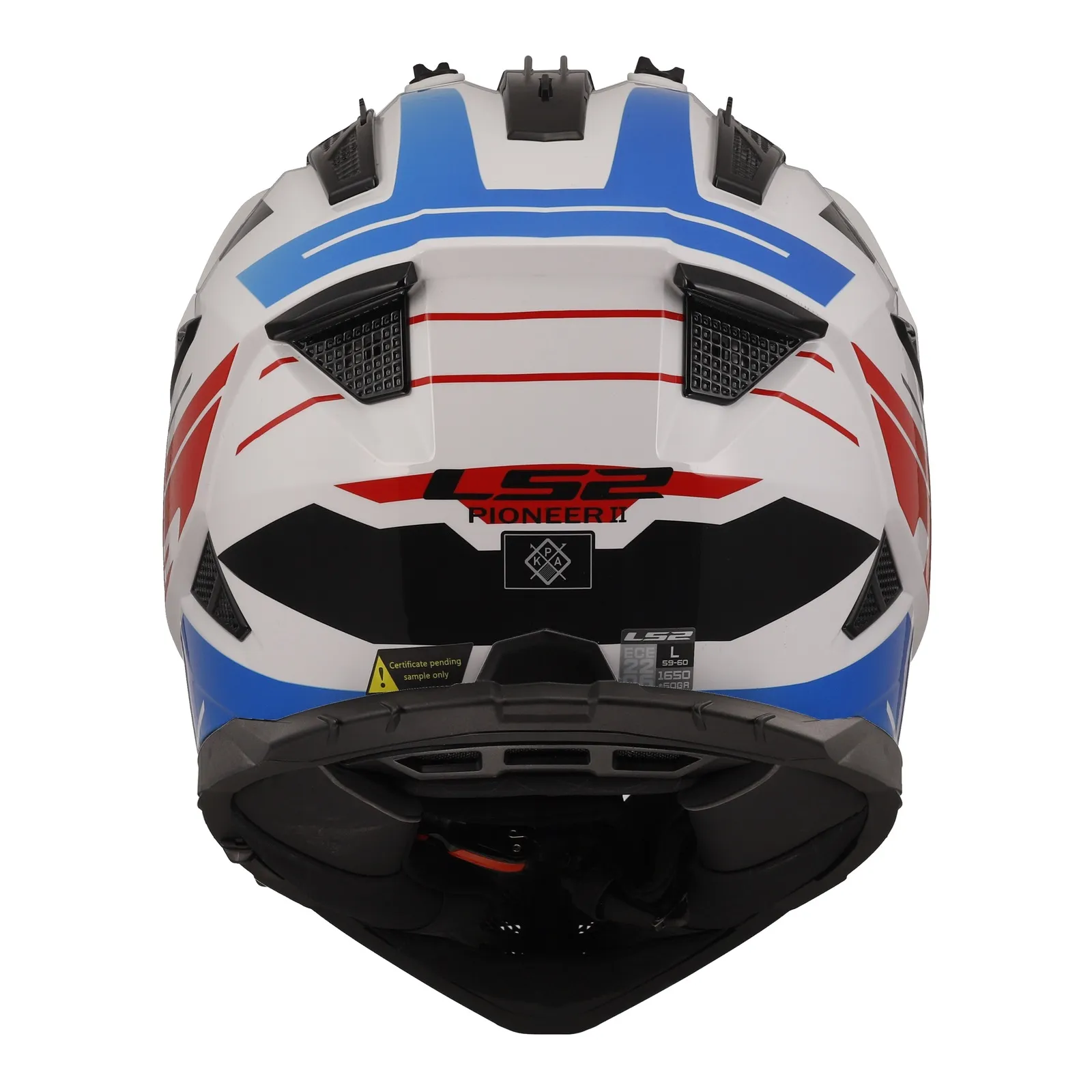LS2 MX702 Pioneer II (XS) Namib - White / Red / Blue 06