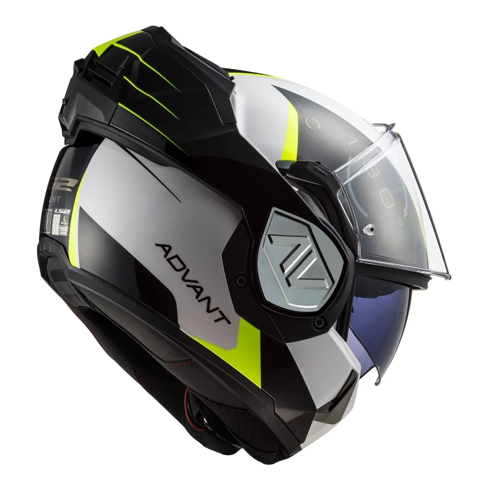 LS2 FF906 Advant (XS) Codex - White / Black 06