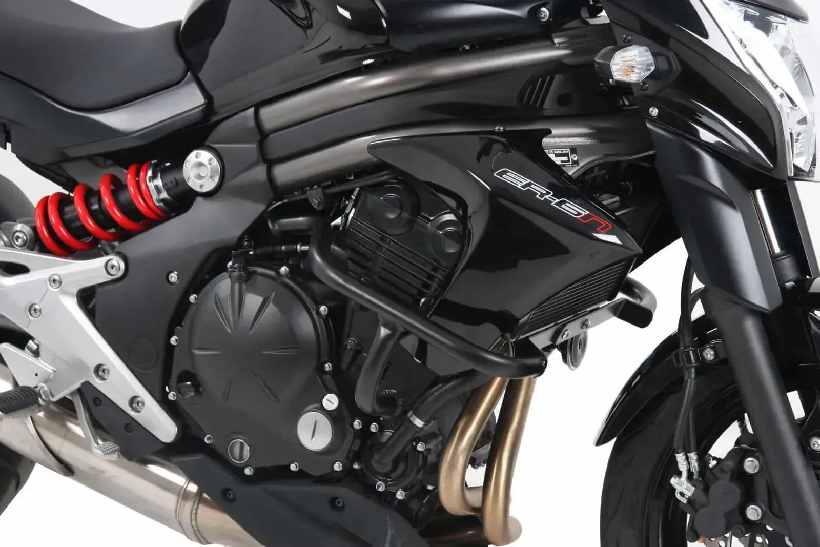 Engine guard black for Kawasaki ER-6n (2012-2016)