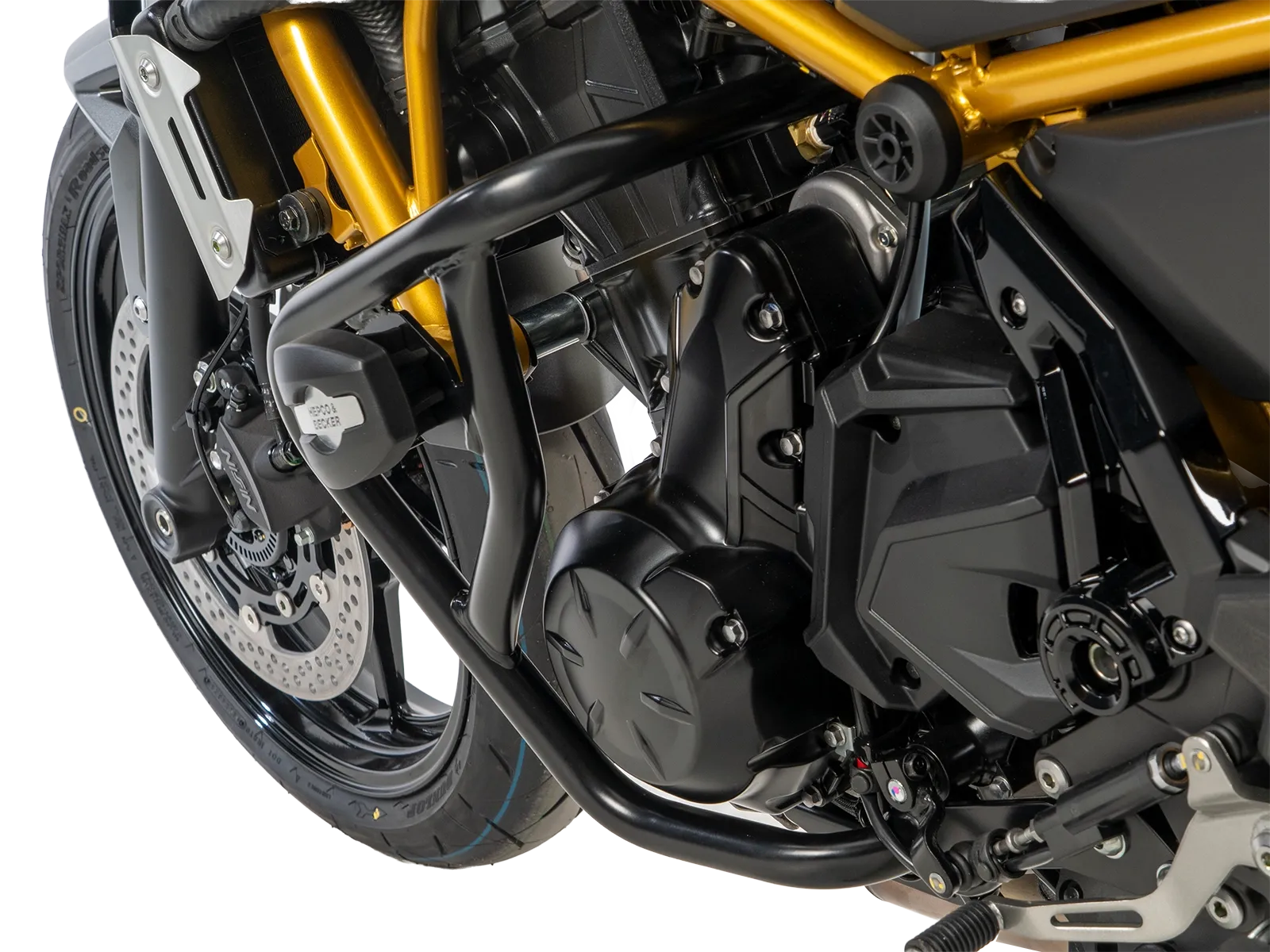 Engine guard incl. protection pad black for Kawasaki Z 650 S (2026-)