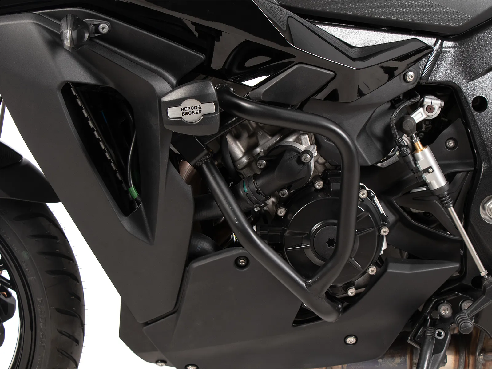 Engine guard incl. protection pad black for BMW M 1000 XR (2024-)