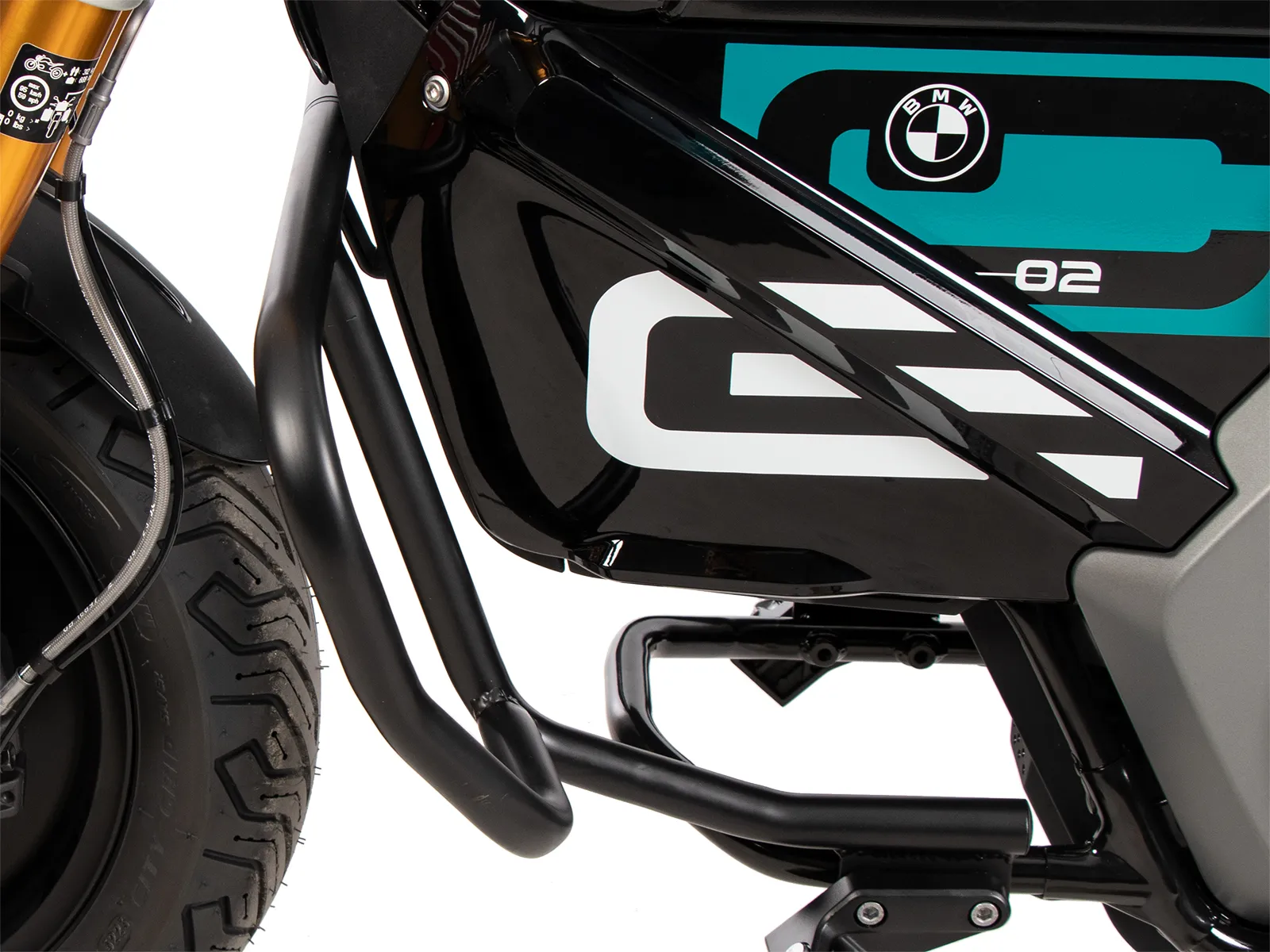 Engine guard black for BMW CE 02 (2023-)