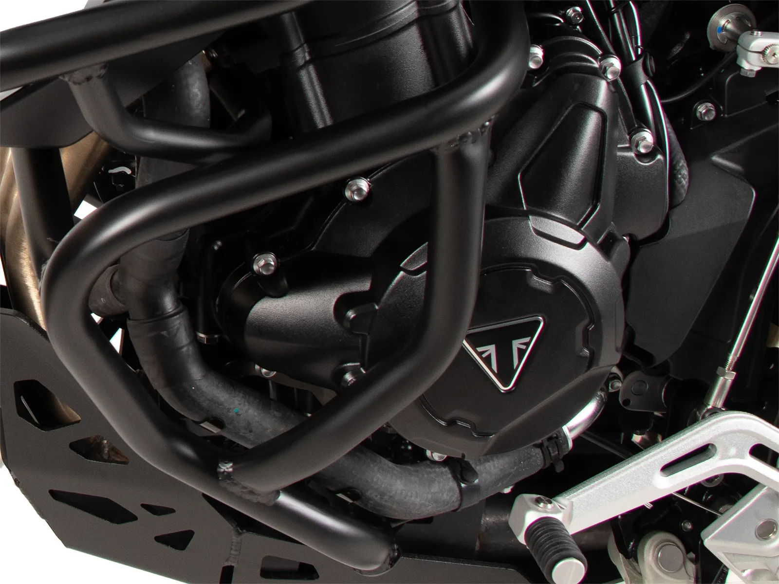 Engine guard black for Triumph Tiger 900 Rally Pro (2024-)