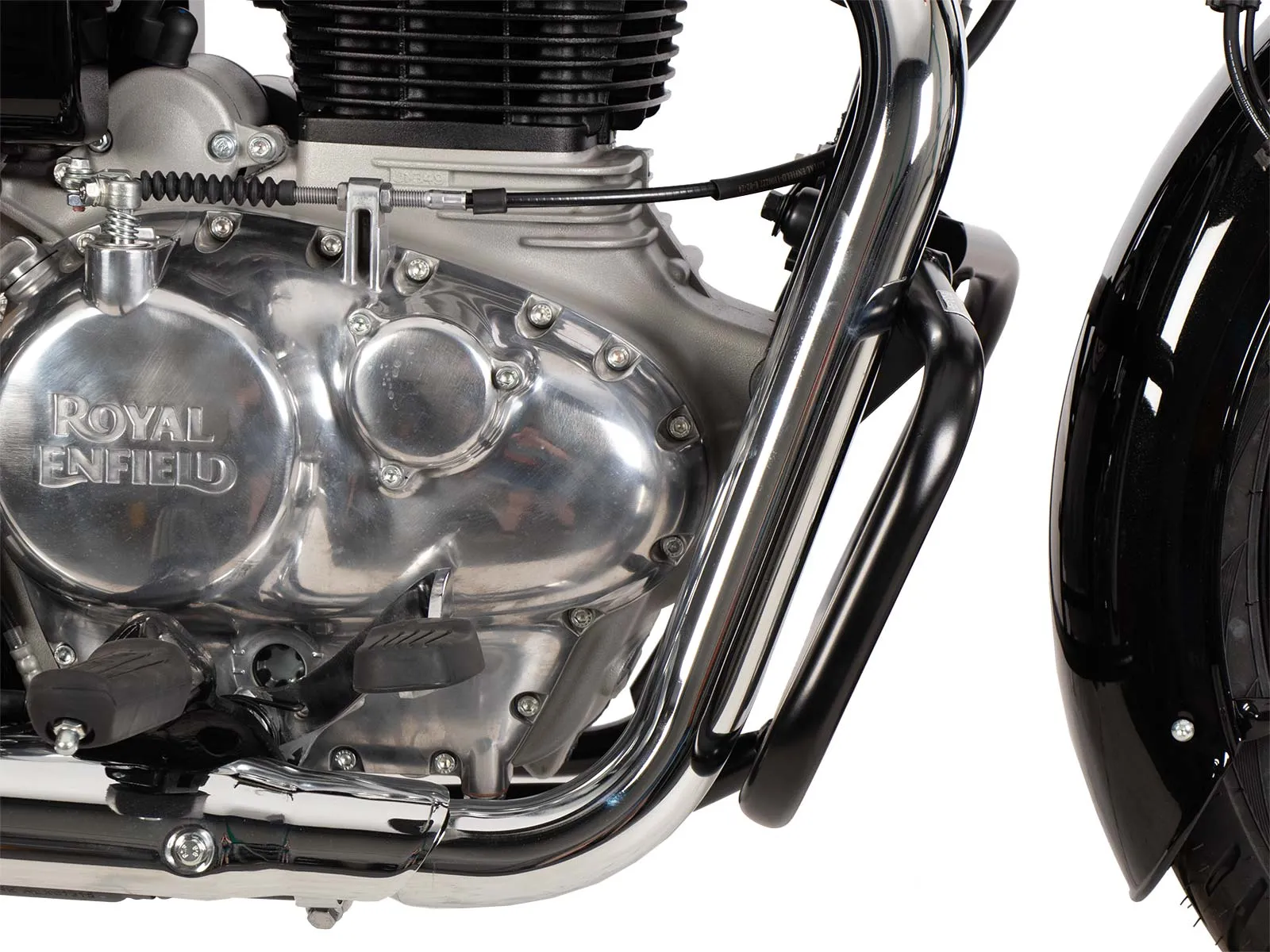 Engine guard black for Royal Enfield Bullet 350 (2024-)