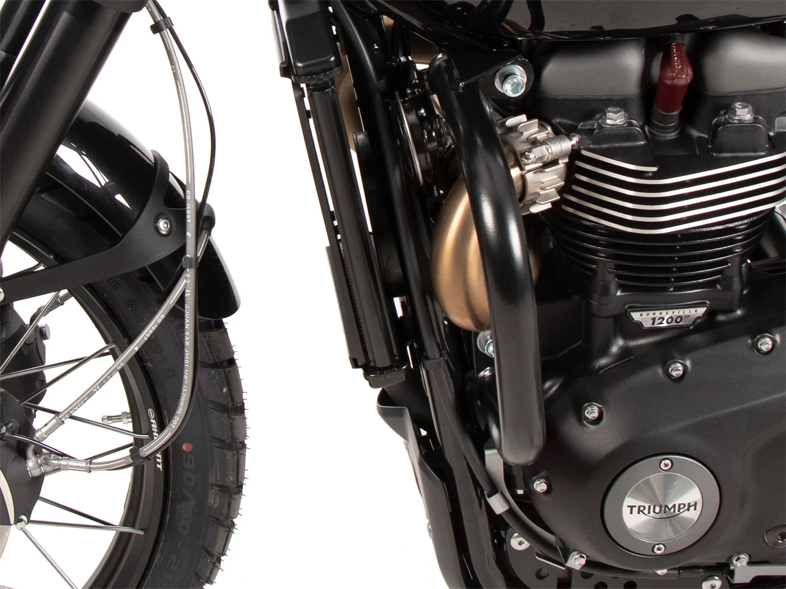 Engine guard black for Triumph Scrambler 1200 XE (2024-)