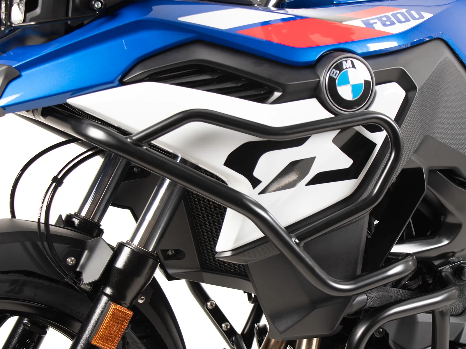 Black tank guard for BMW F 800 GS (2024-)