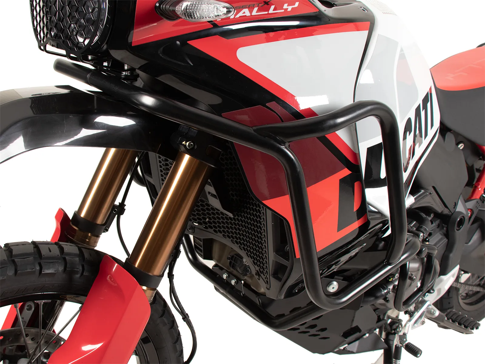 Tank guard black for Ducati DesertX Rally (2024-)
