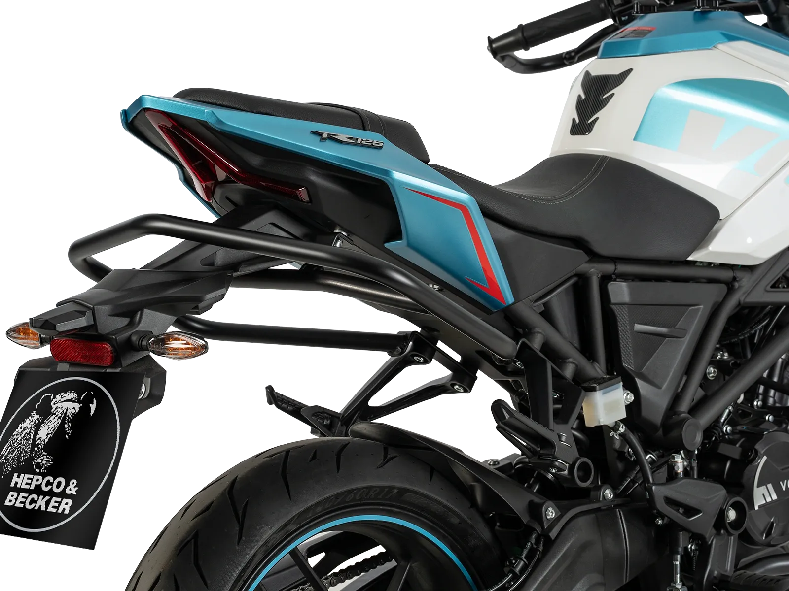 Rear protection bar black for Voge R 125 (2023-)