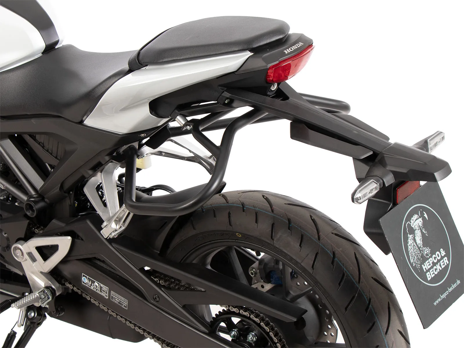 Rear protection bar black for Honda CB 125 R (2018-2024)