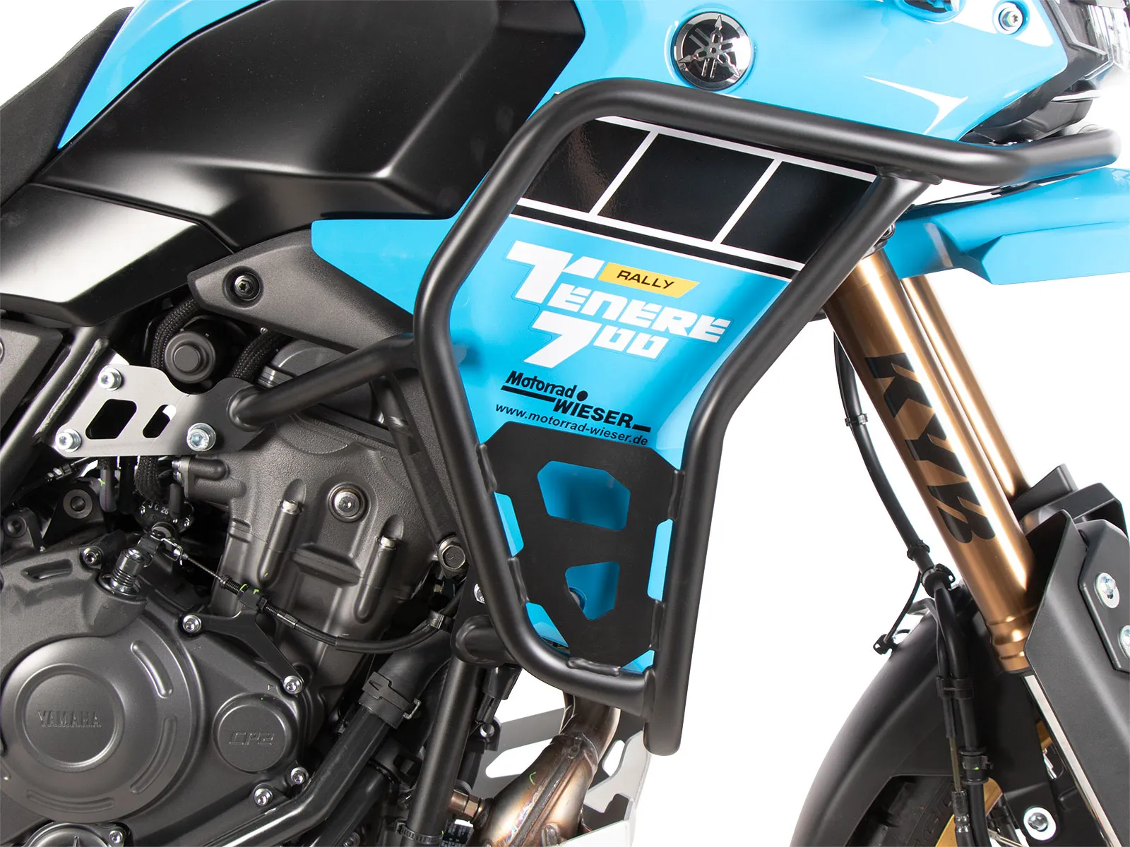 Tank guard "Solid" black for Yamaha Ténéré 700 Rally (2025-)