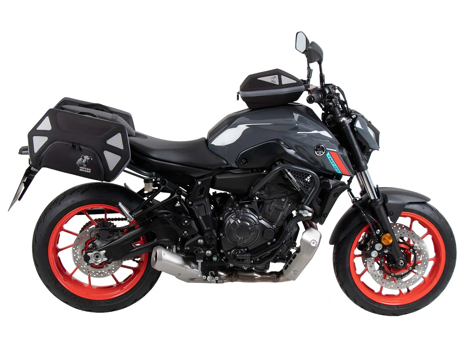 BASIC tank ring incl. tank bag lock unit for Yamaha MT-07 (2018-2020)