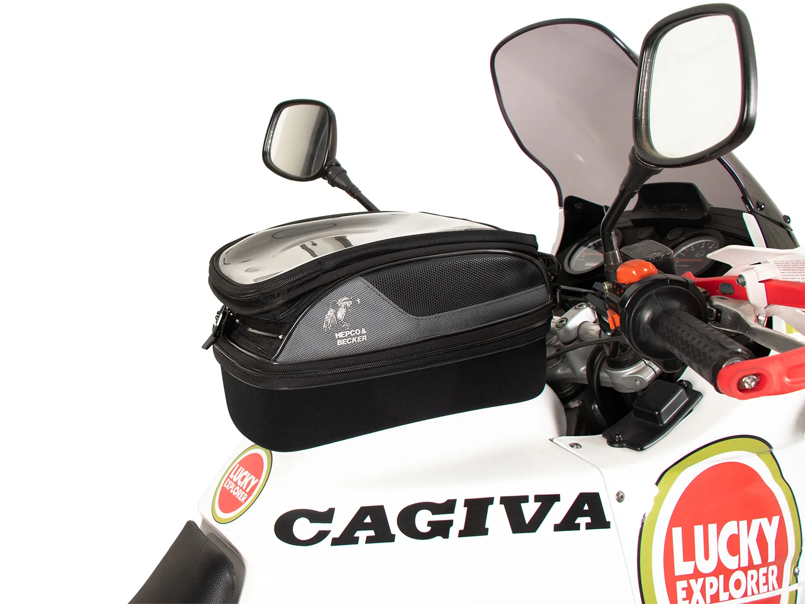 BASIC tank ring incl. tank bag lock unit for Cagiva Elefant 900 ie (1990-1992)
