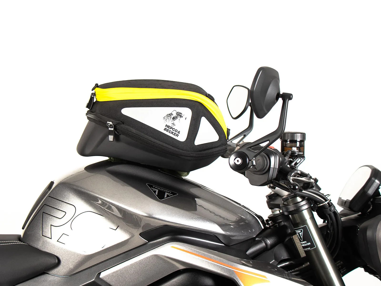 BASIC tank ring incl. tank bag lock unit for Triumph Street Triple 765 S/R/RS/Low/Moto2 (2017-)