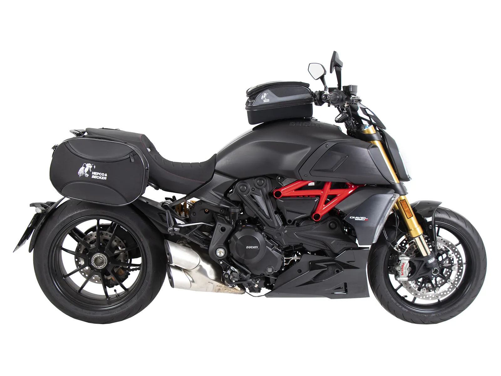 BASIC tank ring incl. tank bag lock unit for Ducati Diavel 1260/S (2019-2023)