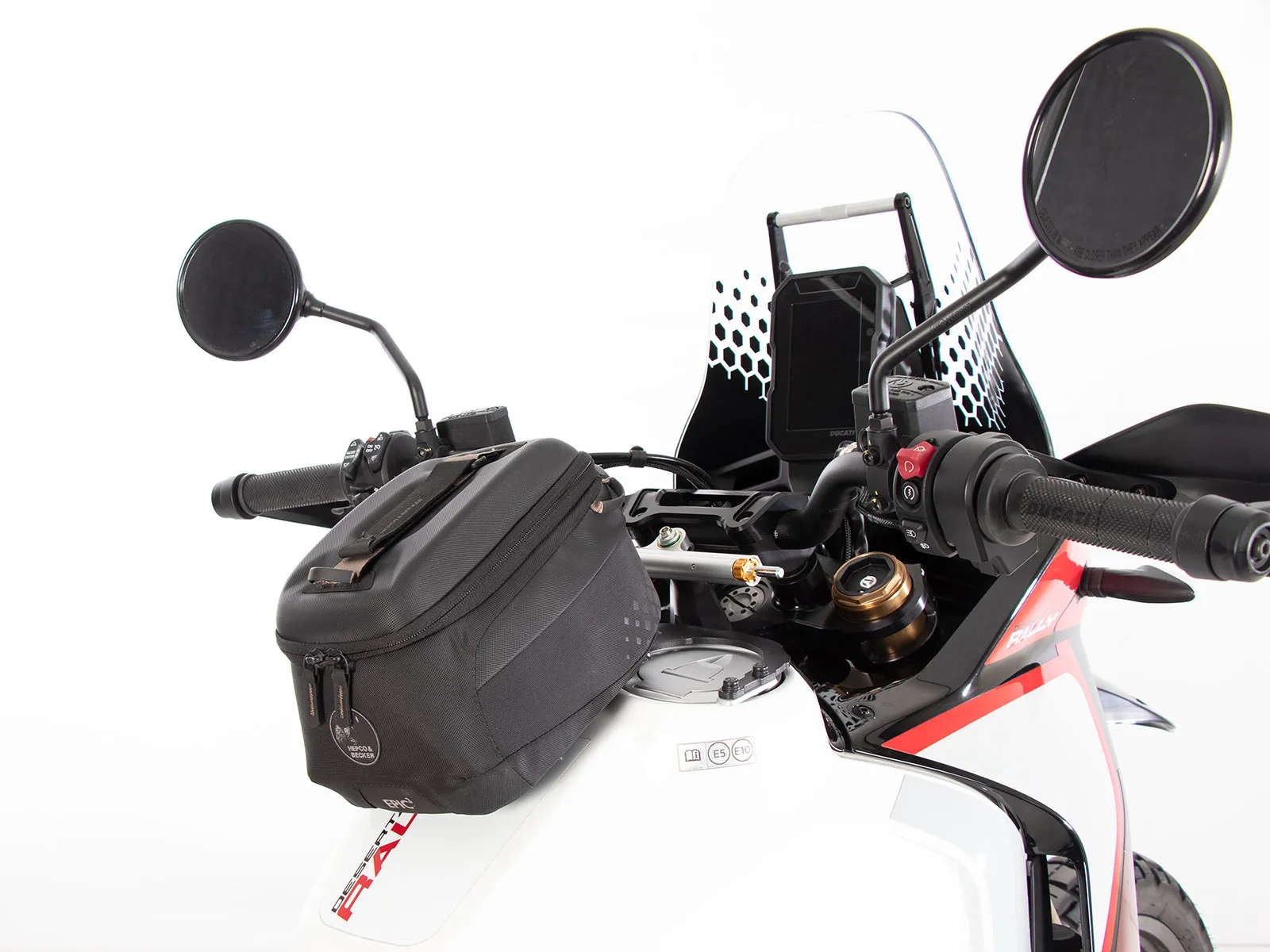 BASIC tank ring incl. tank bag lock unit for Ducati DesertX Rally (2024-)