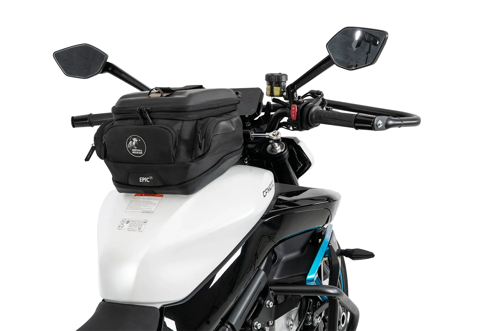 BASIC tank ring incl. tank bag lock unit for CF MOTO 675 NK (2025-)