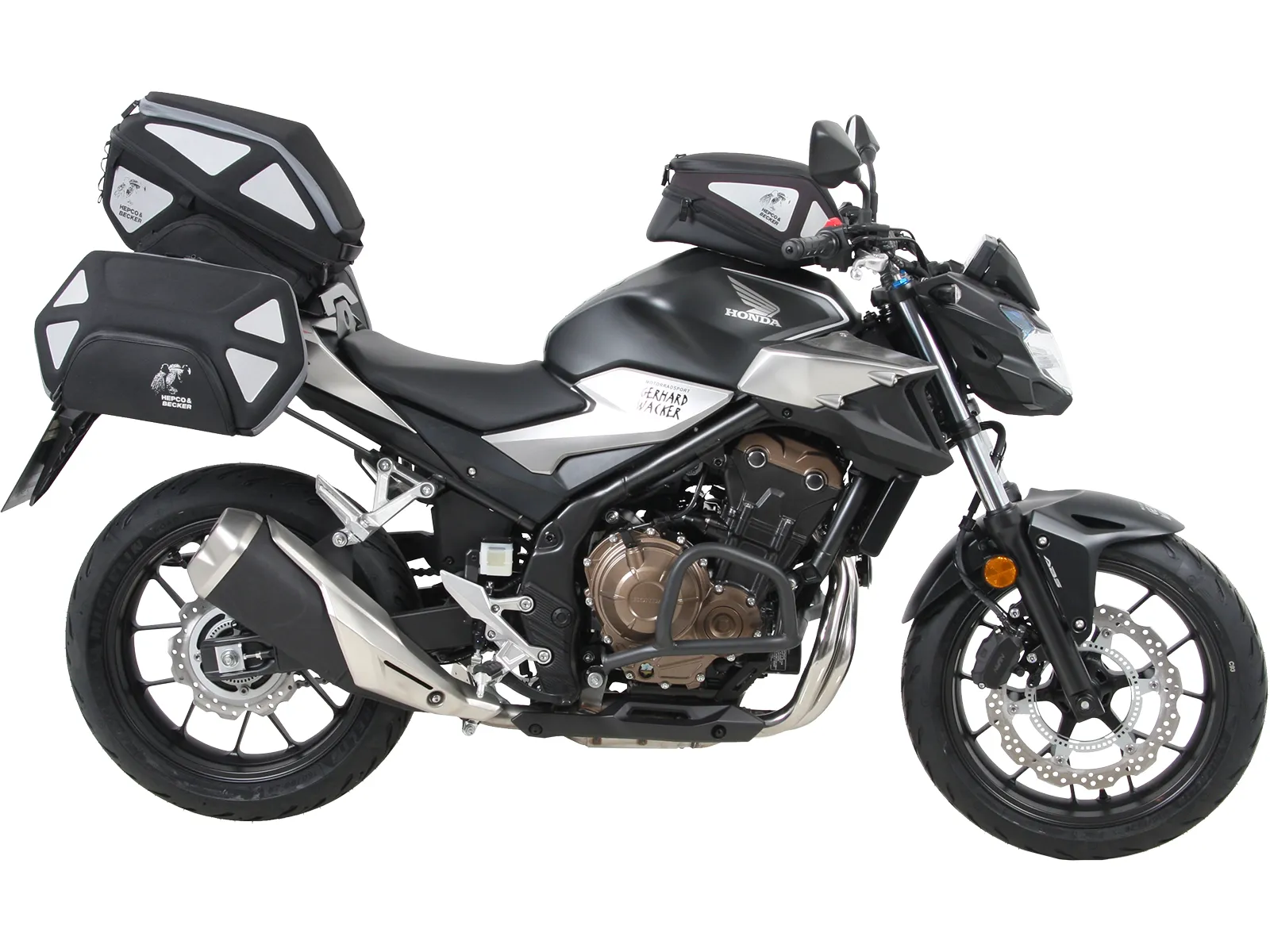 BASIC tank ring incl. tank bag lock unit for Honda CB 500 F (2019-2023)