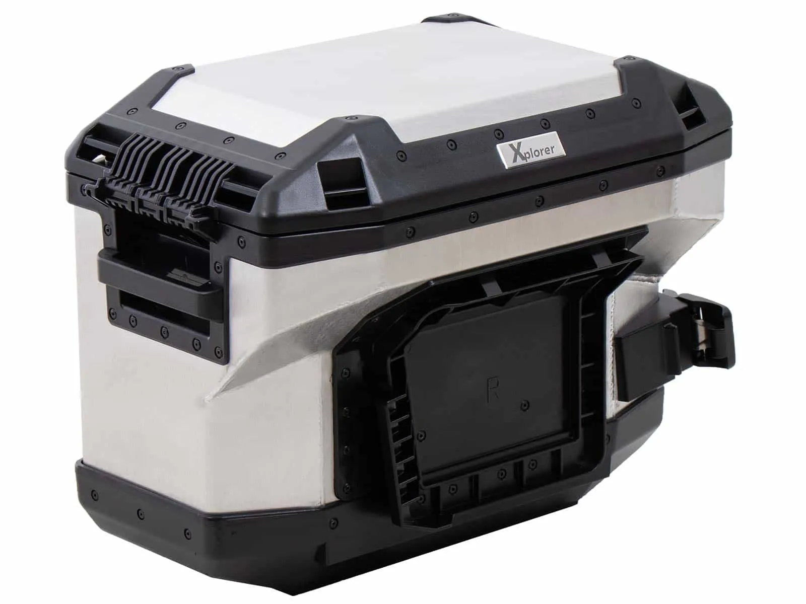 Xplorer 37 right silver for cutout carrier (cut out for exhaust)