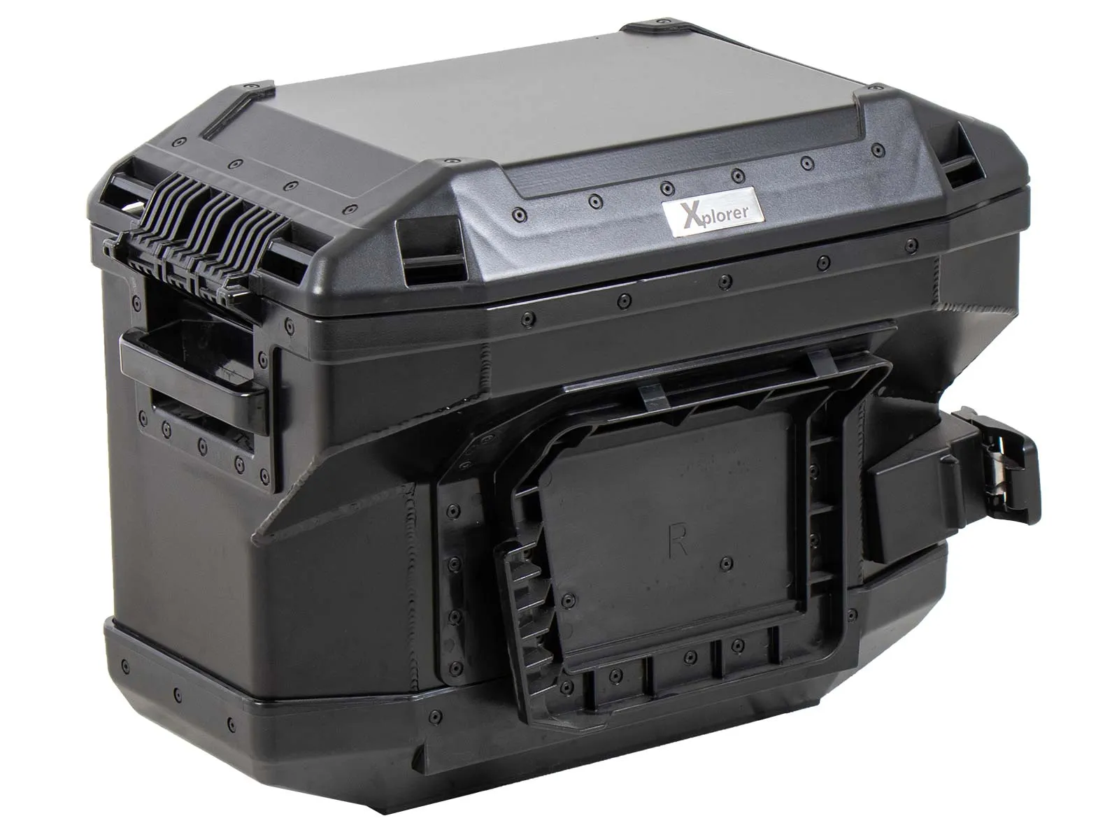 Xplorer 37 right black for cutout carrier (cut out for exhaust)