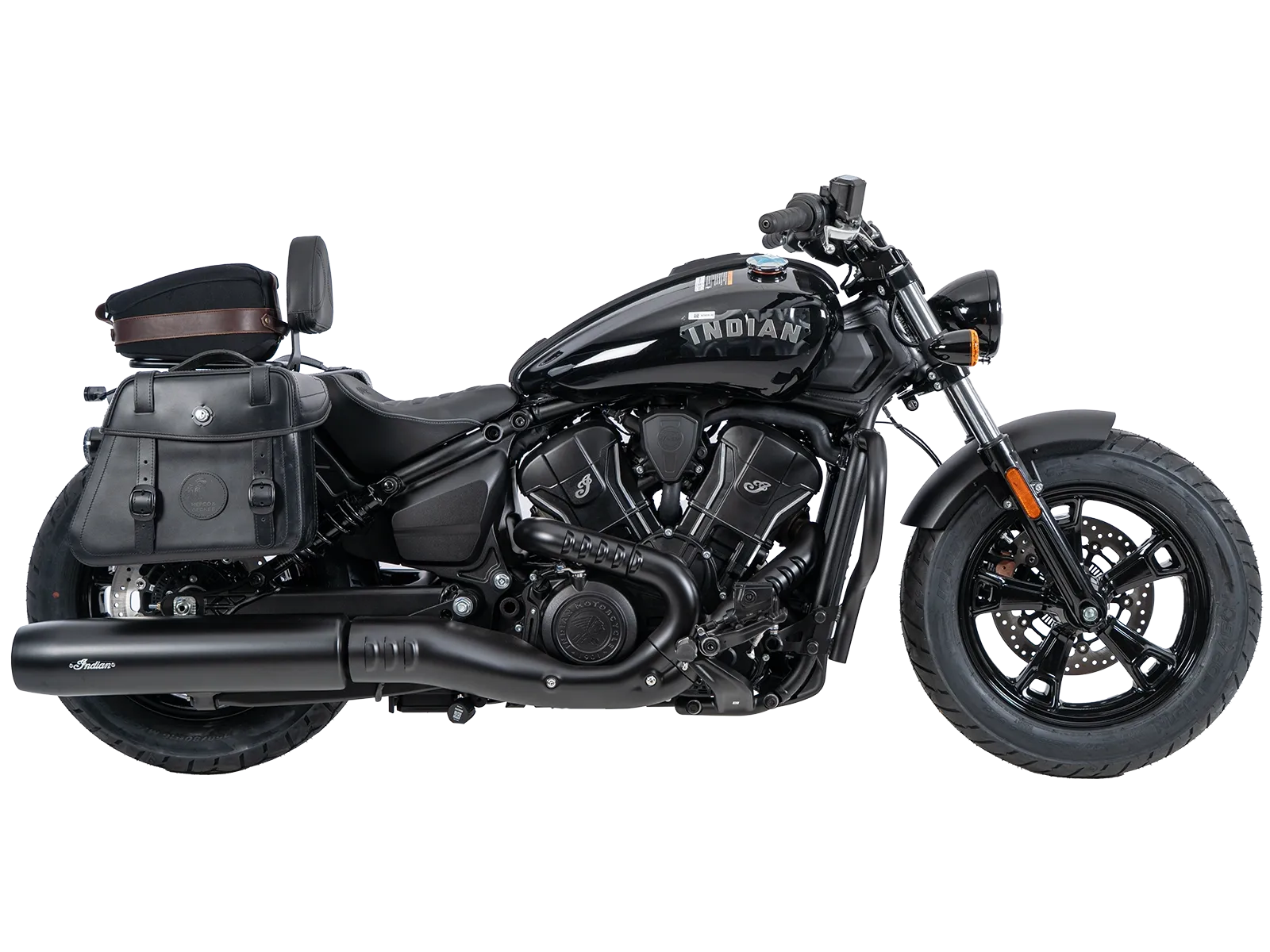 Solorack with backrest black for Indian Scout Sixty Classic (2025-)
