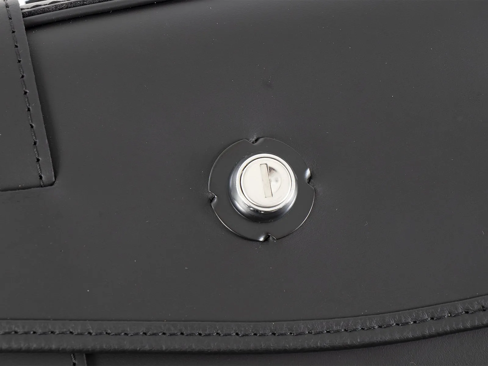 Leather single bag Rugged black right for C-Bow holder