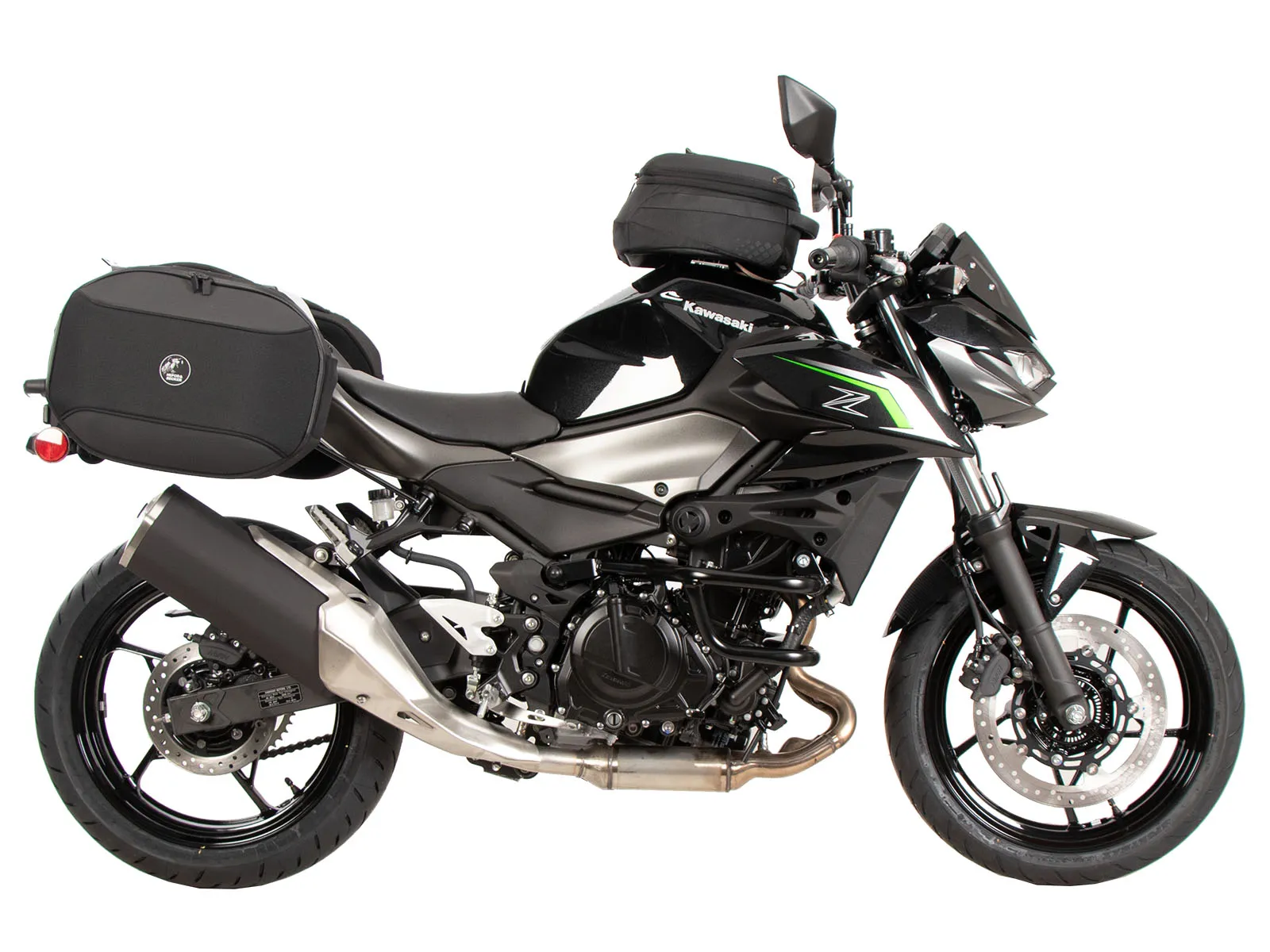 C-Bow side carrier black for Kawasaki Z 500 / SE (2024-)