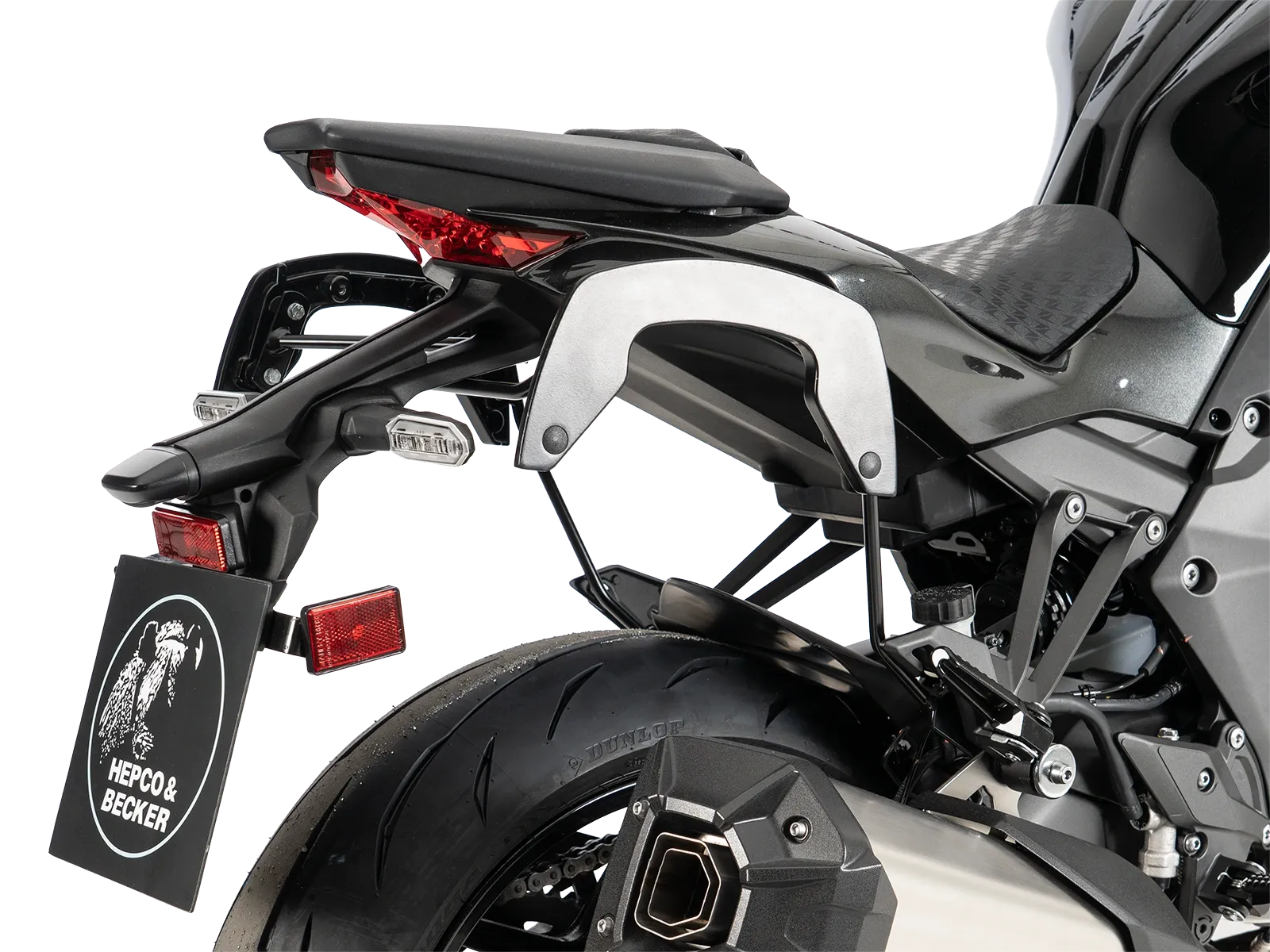 C-Bow side carrier black for Kawasaki Z 1100 / SE (2026-)