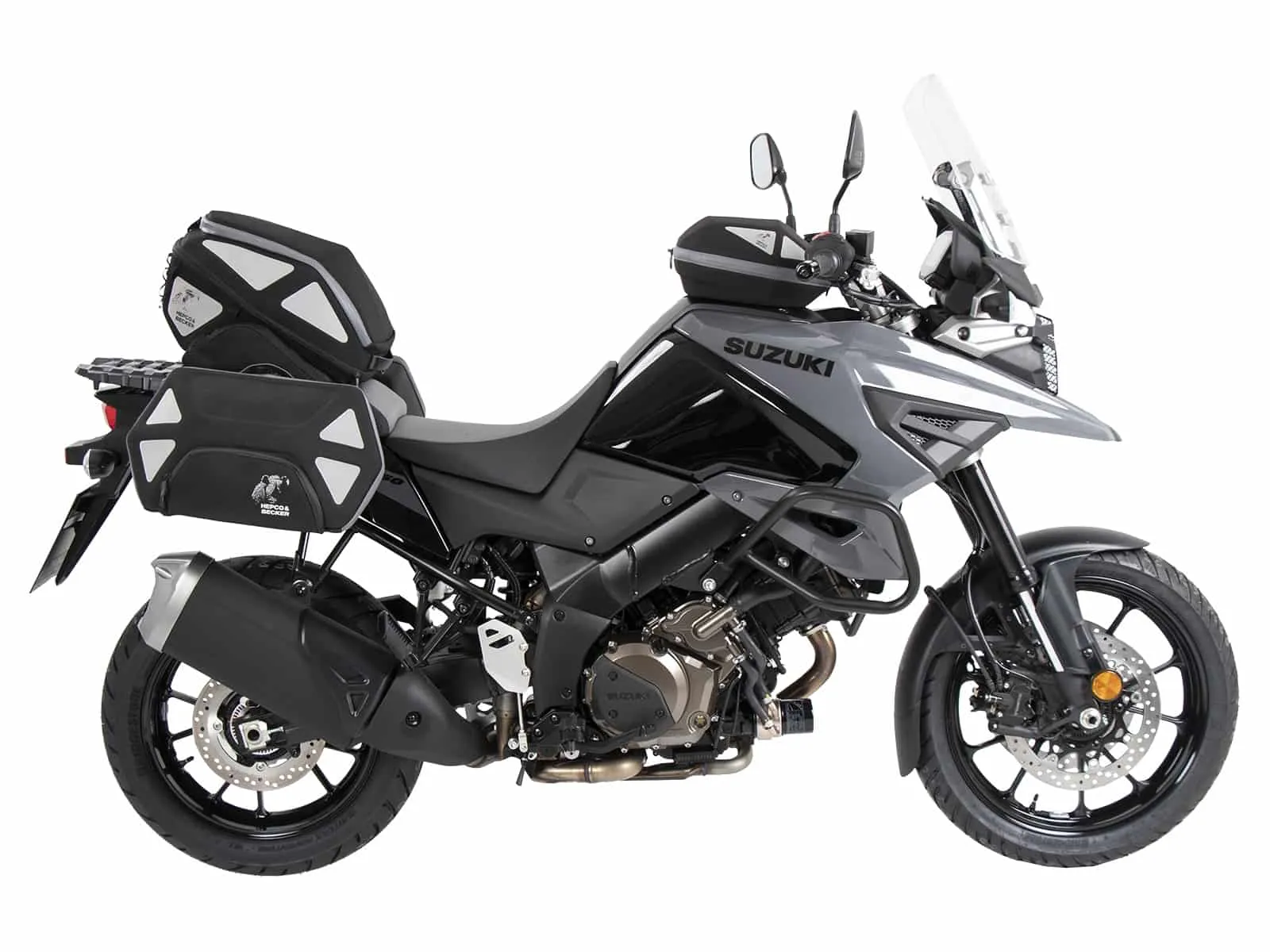 C-Bow side carrier black for Suzuki V-Strom 1050 (2020-2022)