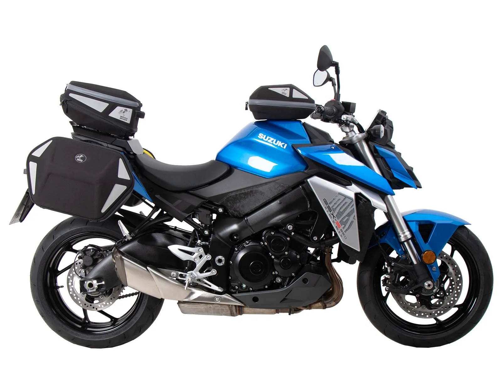 C-Bow side carrier black for Suzuki GSX-S 1000 (2021-)/GSX-S 950 (2021-)